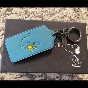 Coach x Peanuts  Woodstock keychain